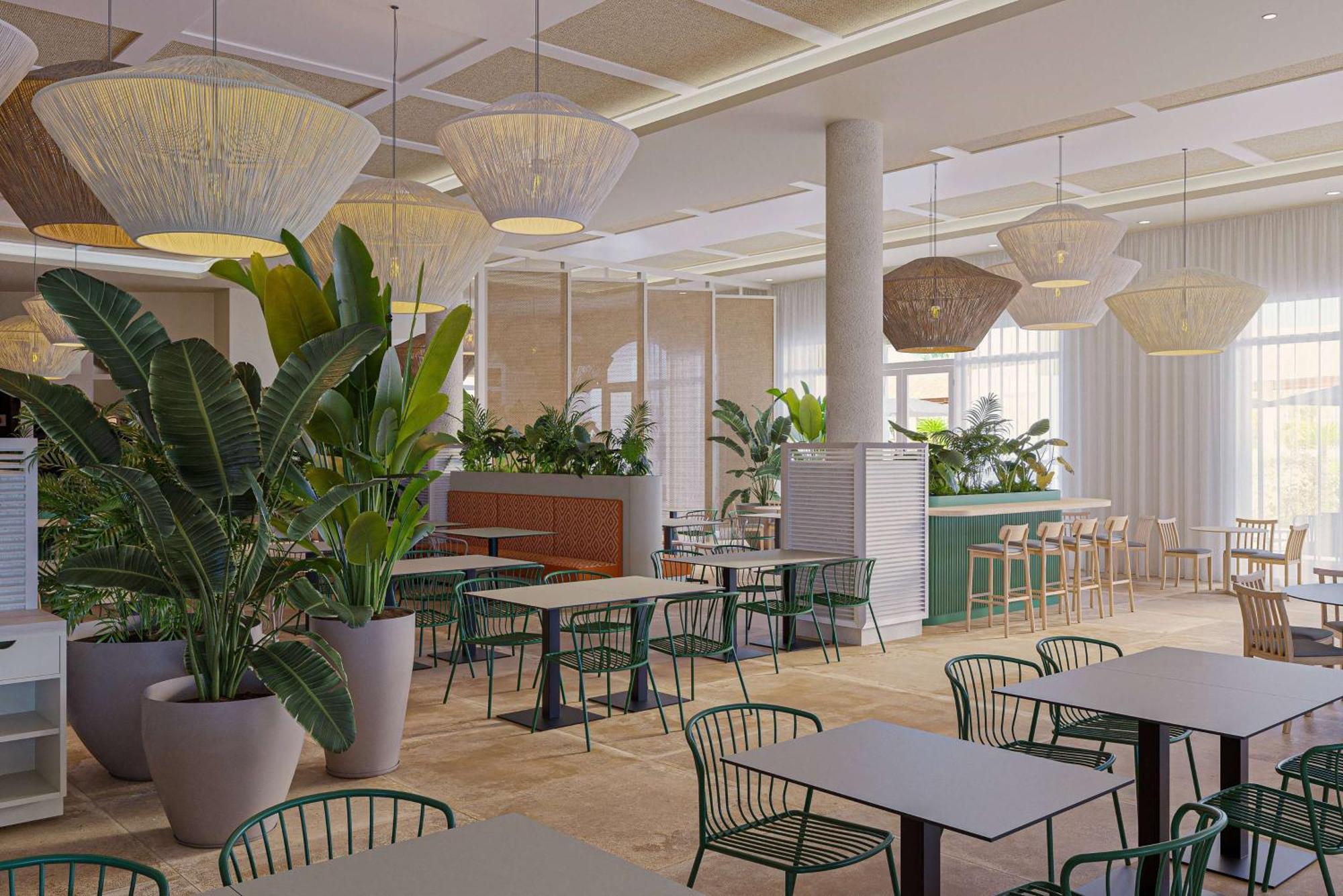 Wyndham Alltra Punta Cana All Inclusive Resort Exteriör bild The interior of the restaurant