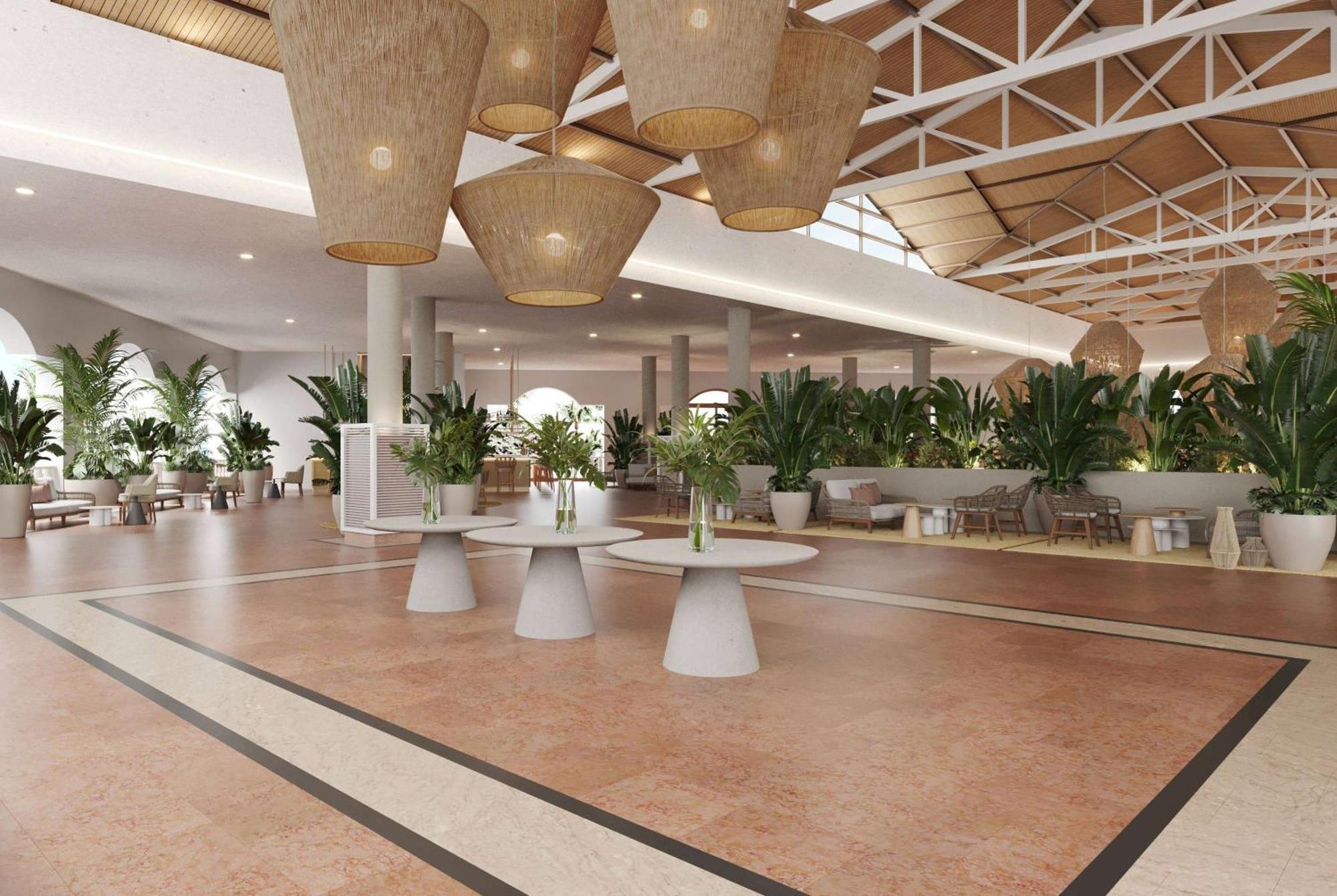 Wyndham Alltra Punta Cana All Inclusive Resort Exteriör bild Interior of the terminal